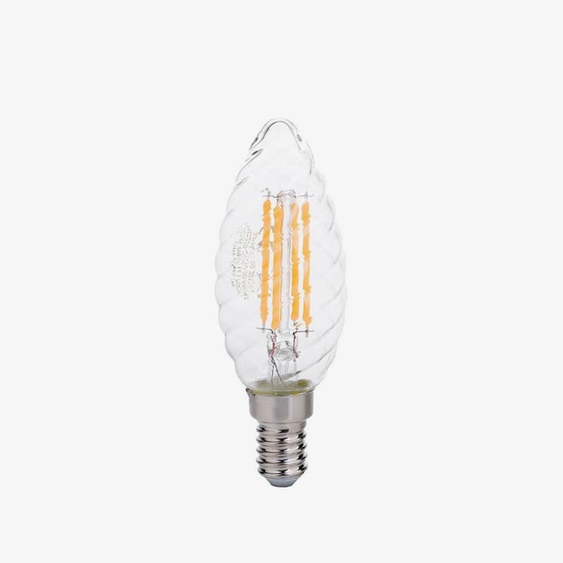 Filament LED žarulja E14 Twist C35 4W