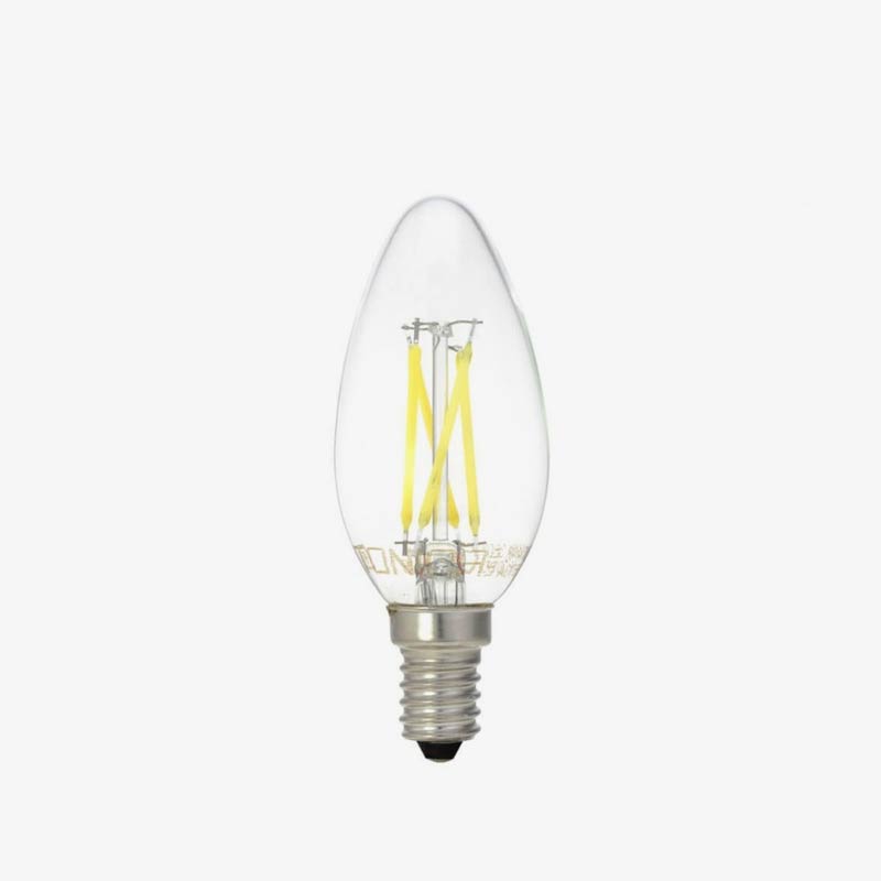 Dimabilna filament LED žarulja E14 4W svijeća C35