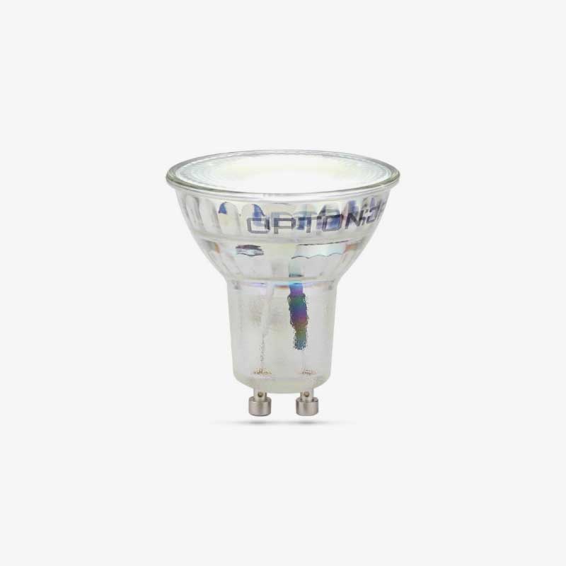 Dimabilna staklena LED žarulja GU10 6W 120° SMD
