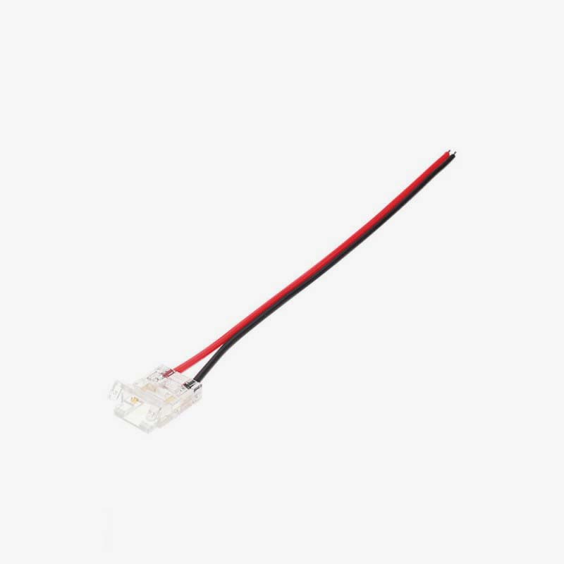 Jednostrani konektor sa žicom za COB LED trake 48V 10 mm