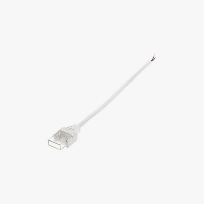 Vodootporni jednostrani konektor sa žicom za SMD LED trake 10 mm